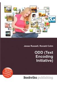 Odd (Text Encoding Initiative)