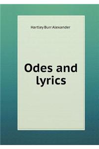 Odes and Lyrics