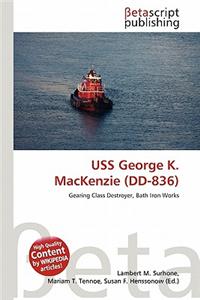 USS George K. MacKenzie (DD-836)