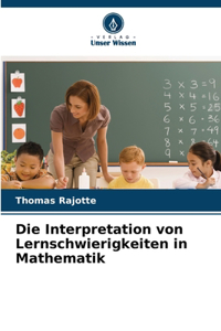 Interpretation von Lernschwierigkeiten in Mathematik