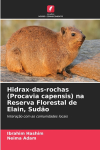 Hidrax-das-rochas (Procavia capensis) na Reserva Florestal de Elain, Sudão