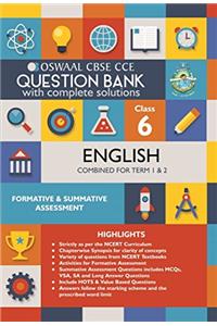 Oswaal CBSE CCE Question Banks English for Class 6