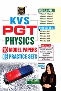 KVS PGT PHYSICS MODEL PAPERS & PRACTICE SETS (English Medium)