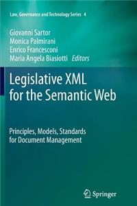 Legislative XML for the Semantic Web