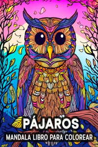 Pajaros Mandala Libro para Colorear