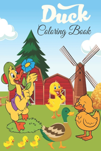 Ducks Coloring Book