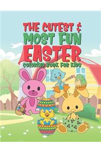The Cutest & Most Fun Easter Coloring Book For Kids