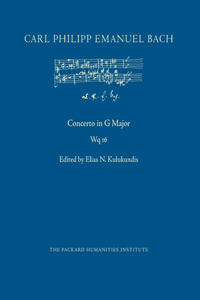 Concerto in G Major, Wq 16