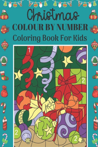 Christmas Colour By Number Coloring Book For Kids