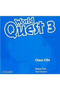 World Quest: 3: Class Audio CDs (3 Discs)