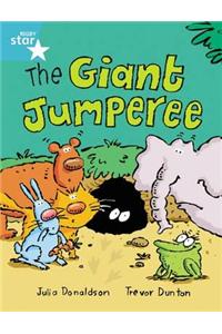 Rigby Star Guided 2, Turquoise Level: The Giant Jumperee Pupil Book (Single)