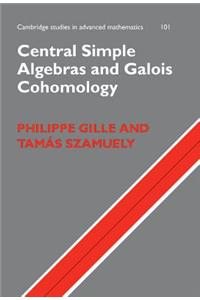 Central Simple Algebras and Galois Cohomology