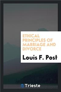 Ethical Principles of Marriage and Divorce