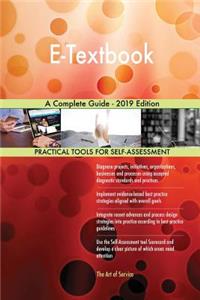 E-Textbook A Complete Guide - 2019 Edition