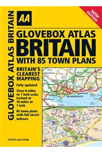 AA Glovebox Atlas Britain with 85 Town Plans