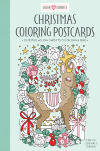Christmas Coloring Postcards