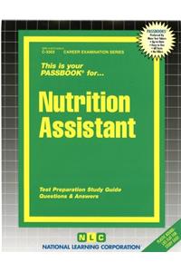 Nutrition Assistant: Passbooks Study Guide