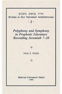 Polyphony and Ensemble in Prophetic Literature