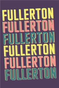 Fullerton Notebook