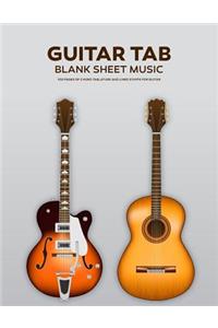 Guitar Tab Blank Sheet Music