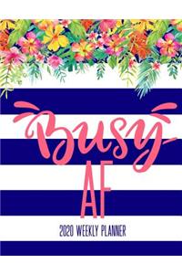 Busy AF 2020 Weekly Planner