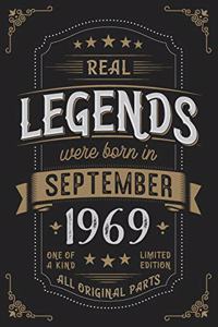 Real Legends were born in September 1969