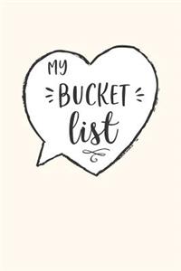My Bucket List