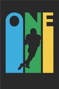 Football Notebook for 1 Year Old Boys and Girls - Colorful Football Journal - 1st Birthday Gift for Football Player Diary