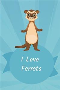 Thick Journal - Back To School Stationery Supplies - Ferret toys and accessories, ferret gifts