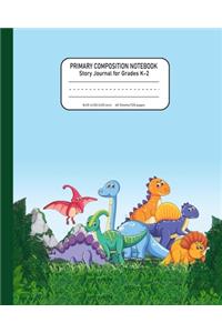 Primary Composition Notebook Story Journal Grades K-2