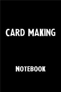 Card Making Notebook