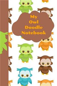 My Owl Doodle Notebook