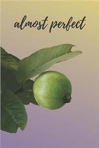Guava Lovers Blank Lined Journal Notebook