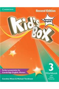 Kid's Box American English Level 3 Workbook with Online Resources