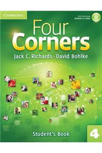 Four Corners Level 4 Student's Book with Self-Study CD-ROM and Online Workbook Pack