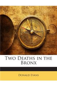 Two Deaths in the Bronx