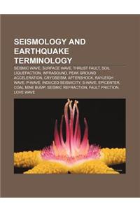 Seismology and Earthquake Terminology