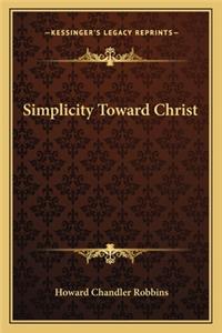 Simplicity Toward Christ