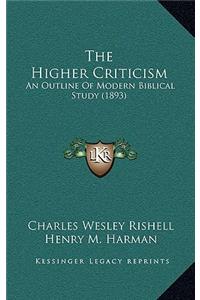 The Higher Criticism