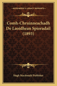 Comh-Chruinneachadh De Laoidhean Spioradail (1893)