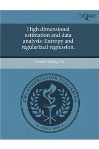 High Dimensional Estimation and Data Analysis: Entropy and Regularized Regression