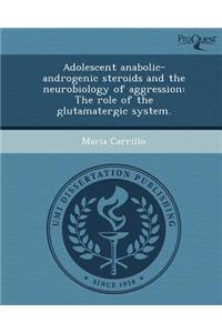 Adolescent Anabolic-Androgenic Steroids and the Neurobiology of Aggression: The Role of the Glutamatergic System