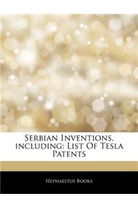 Articles on Serbian Inventions, Including