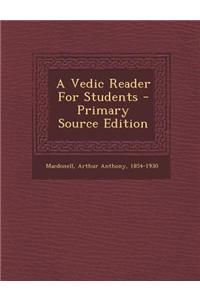 A Vedic Reader for Students