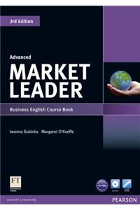 Market Leader 3rd Edition Advanced Coursebook & DVD-Rom Pack