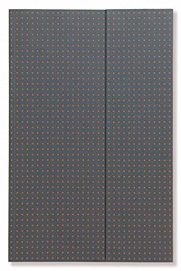 Grey on Orange Paper-Oh Circulo A4 Unlined