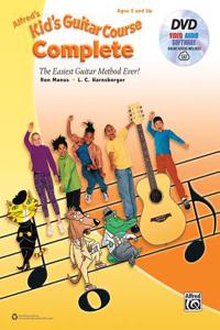 Alfred's Kid's Guitar Course Complete: The Easiest Guitar Method Ever!, Book, DVD & Online Audio, Video & Software