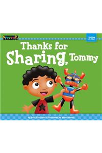 Thanks for Sharing, Tommy Shared Reading Book (Lap Book)