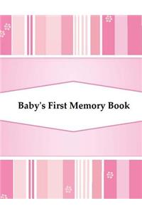 Baby's First Memory Book