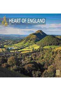 HEART OF ENGLAND A4 CALENDAR 2021